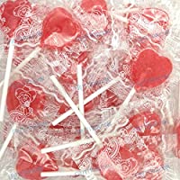 Los mejores  - Mini Corazón Piruletas - Caramelo con Palo - CERDÁN - 100 Unidades